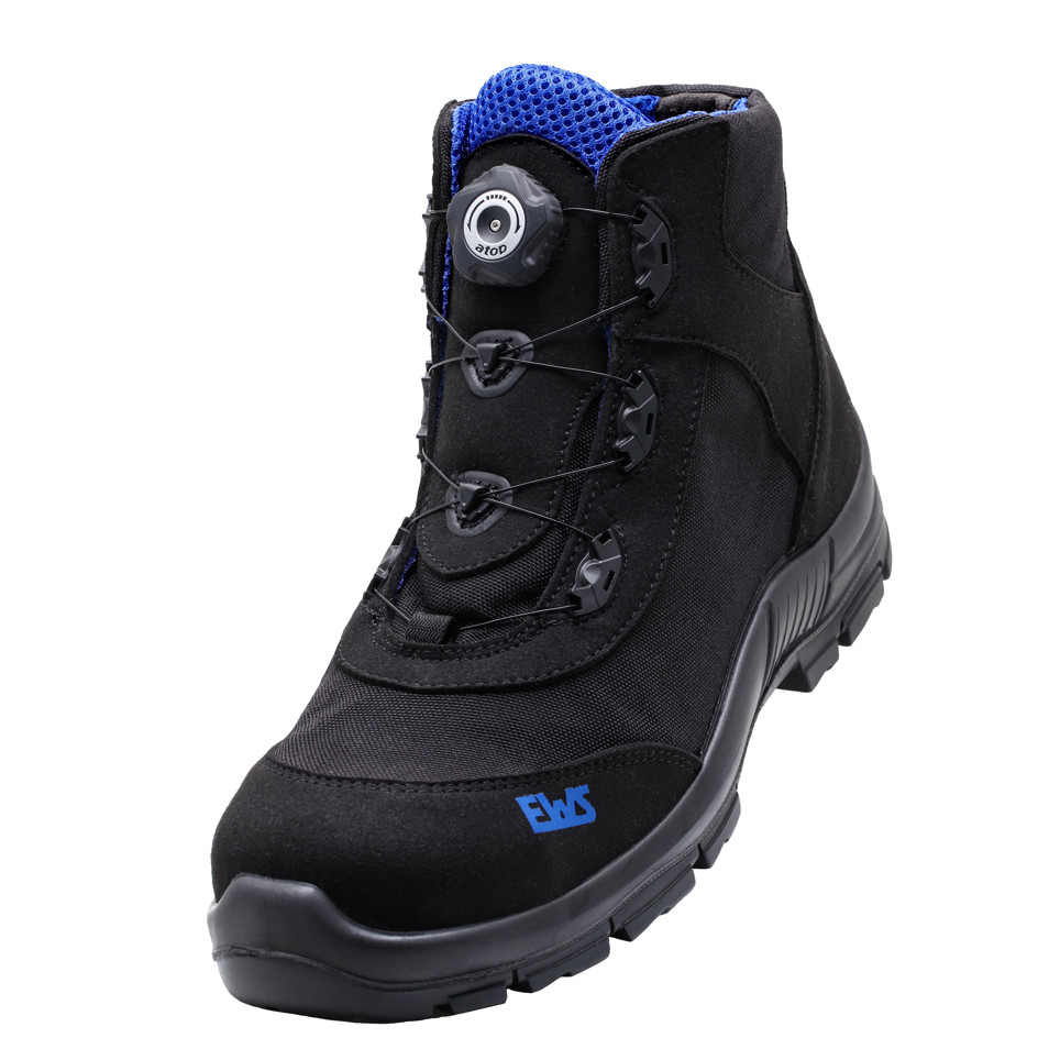 EWS Dynamic Safety S3 Sicherheitsschuh Knöchelhoch Blue/Black EWS Dynamic Safety S3 Sicherheitsschuh Knöchelhoch Blue/Black