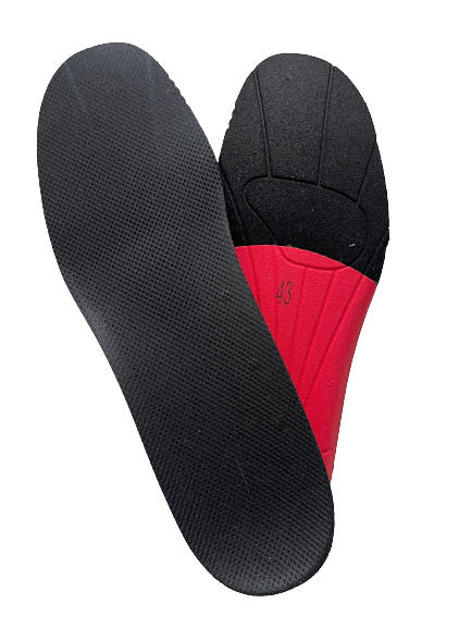 EWS Comfort Einlegesohlen – Schwarz/Rot EWS Comfort Einlegesohlen – Schwarz/Rot