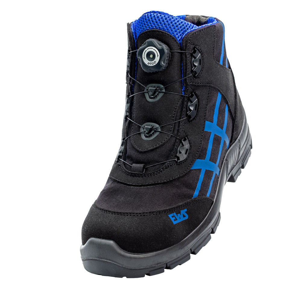 EWS Dynamic Safety S3 Sicherheitsschuh Knöchelhoch Blue EWS Dynamic Safety S3 Sicherheitsschuh Knöchelhoch Blue