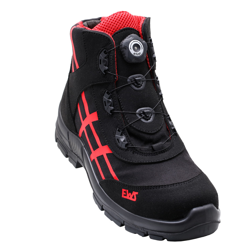 EWS Dynamic Safety S3 - Red Edition Sicherheitsschuh Knöchelhoch EWS Dynamic Safety S3 - Red Edition Sicherheitsschuh Knöchelhoch